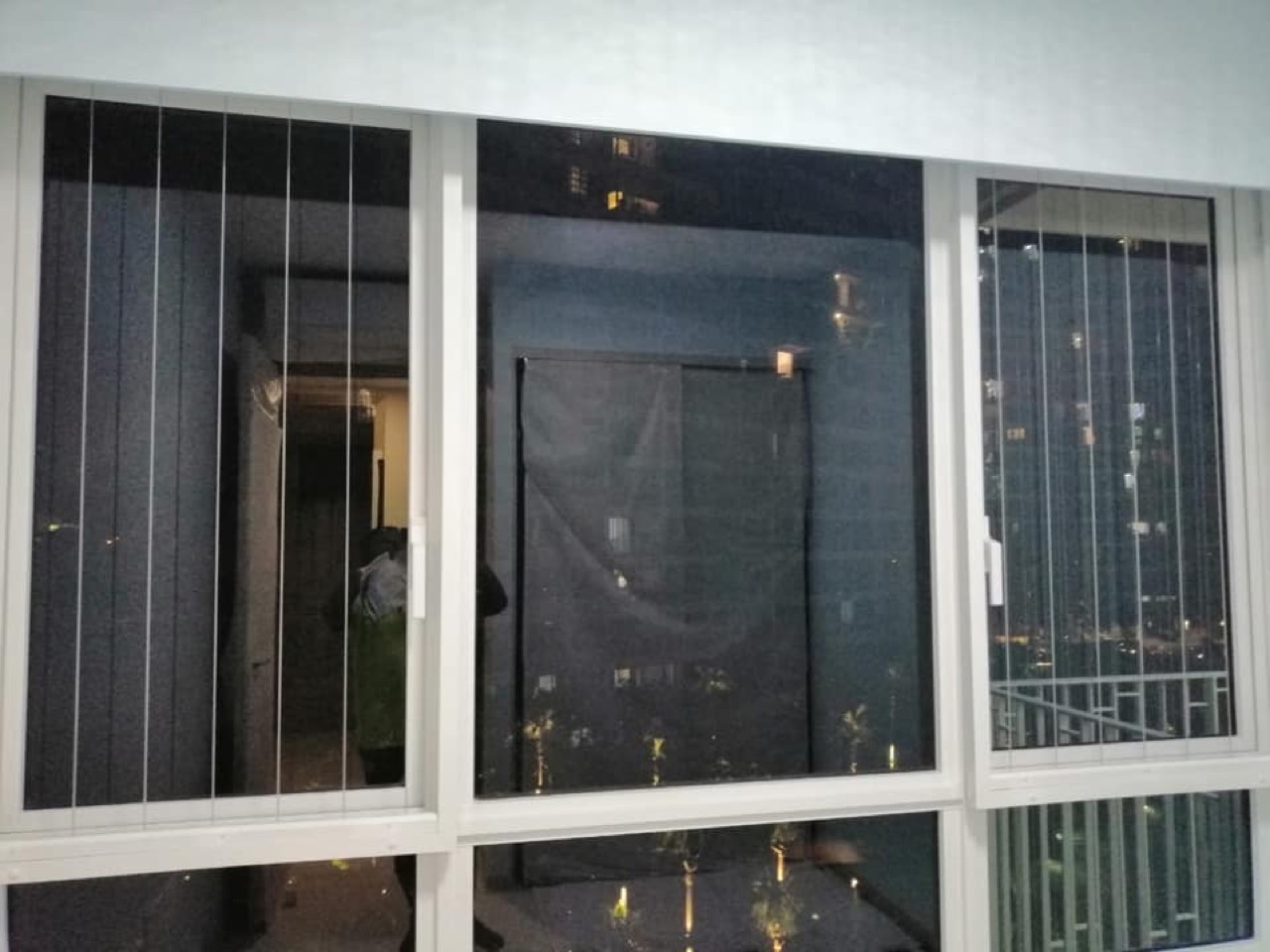 Window · Fixed Frame invisible grille installation in Singapore