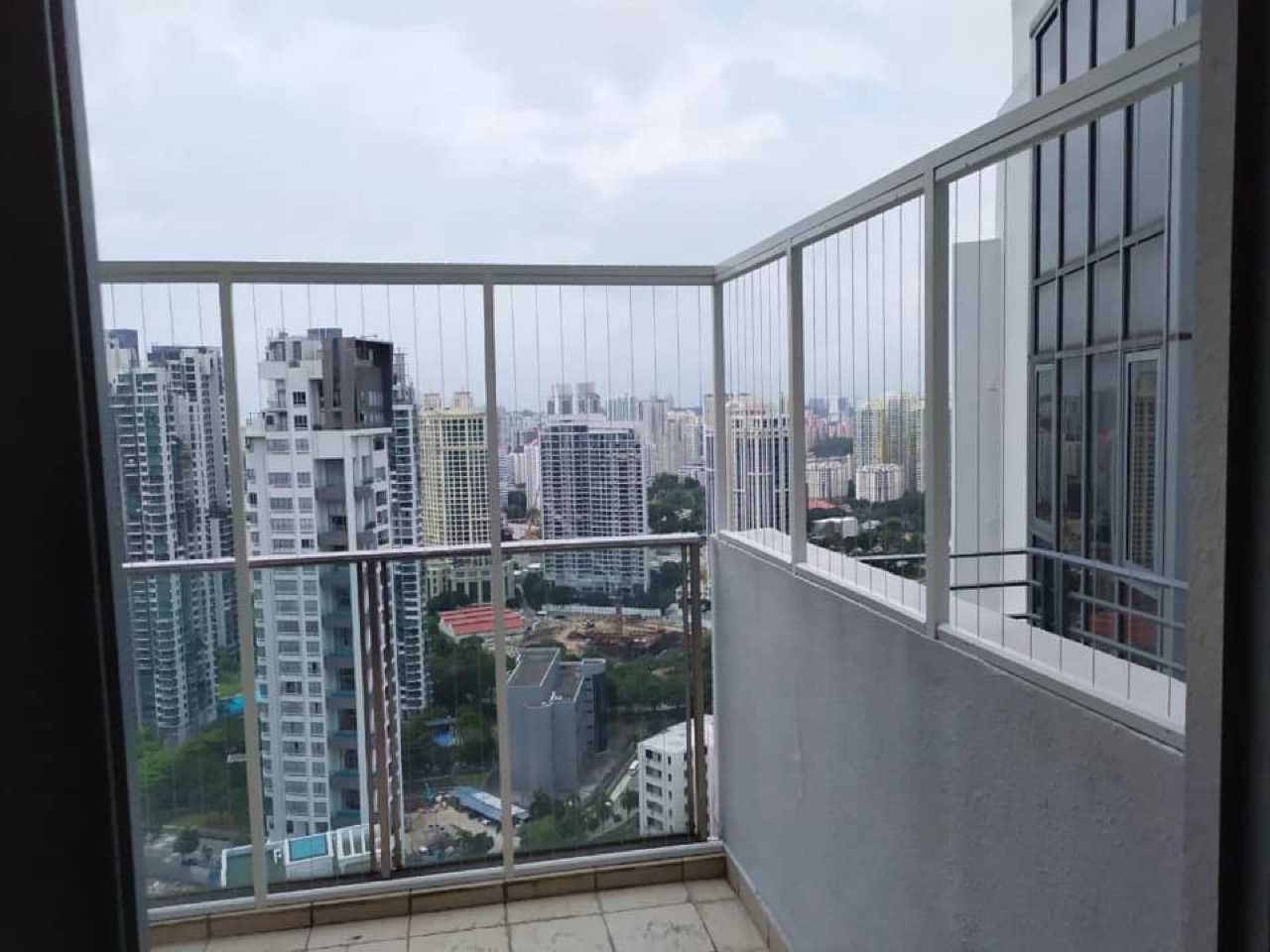 Window · Fixed Frame invisible grille installation in Singapore