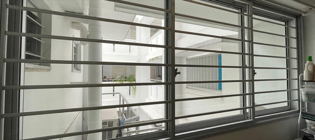 Aluminium grille