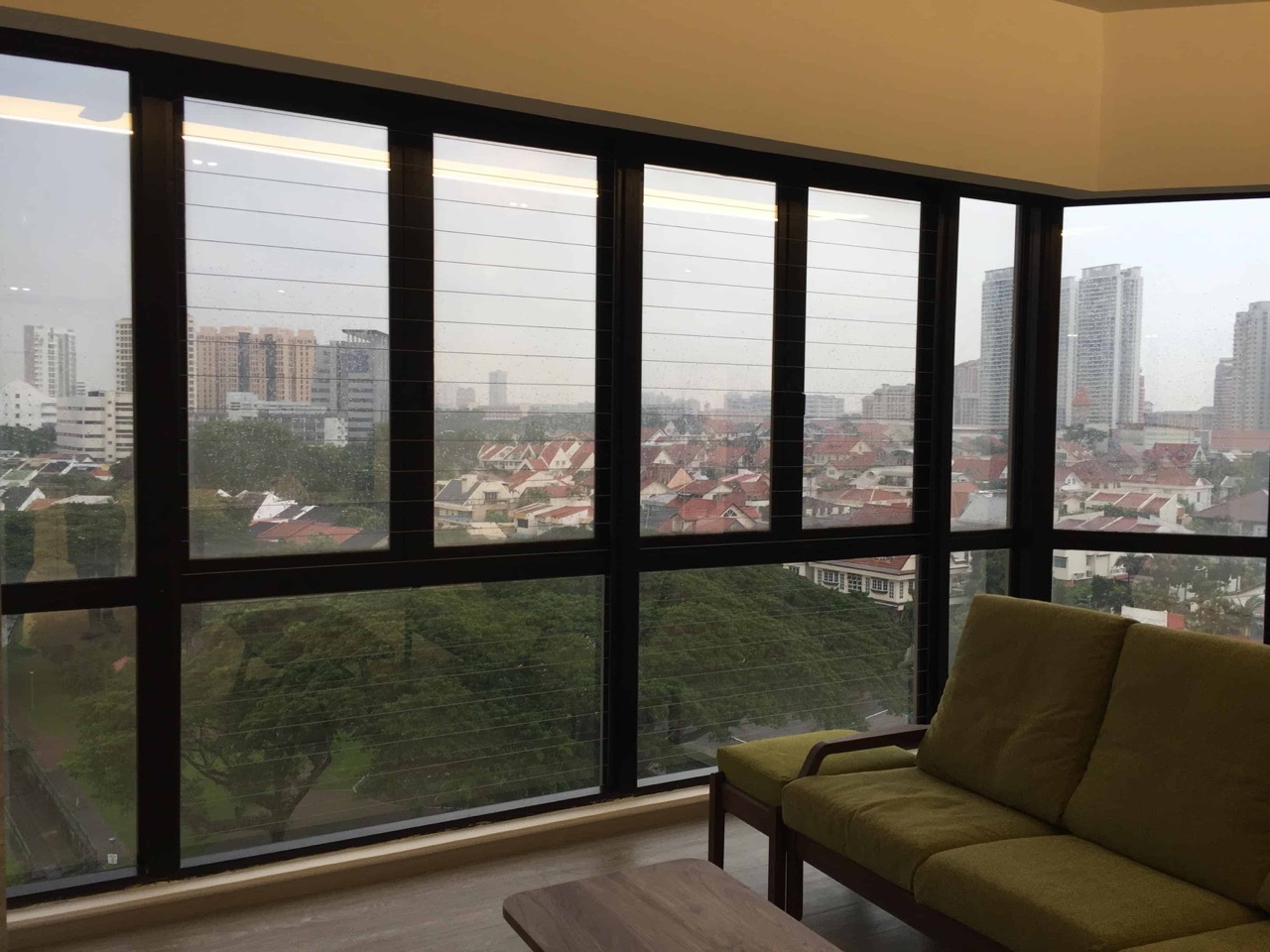 Window Grille invisible grille installation in Singapore
