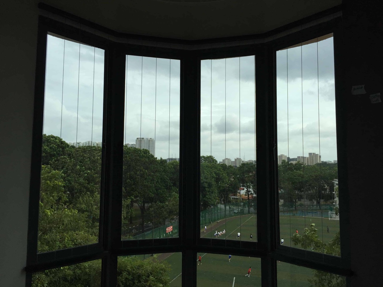 Window Grille invisible grille installation in Singapore