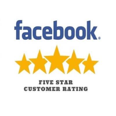 Facebook 5-star reviews